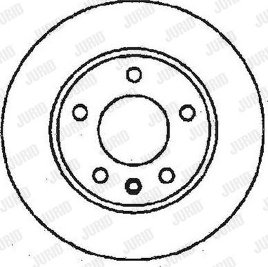 Jurid 561407J - Тормозной диск autospares.lv