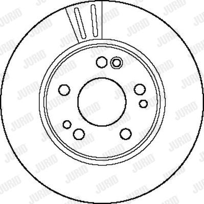 Jurid 561484J - Тормозной диск autospares.lv