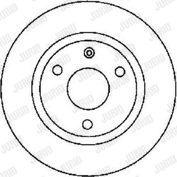 Jurid 561481J - Тормозной диск autospares.lv