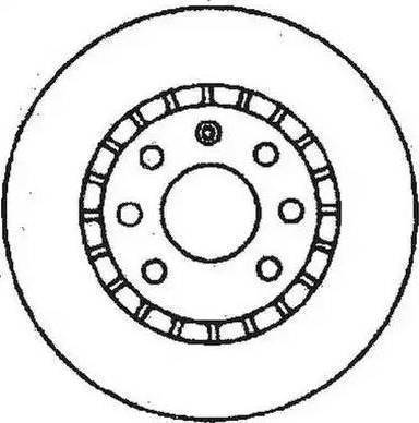 Lemförder 12242 03 - Тормозной диск autospares.lv