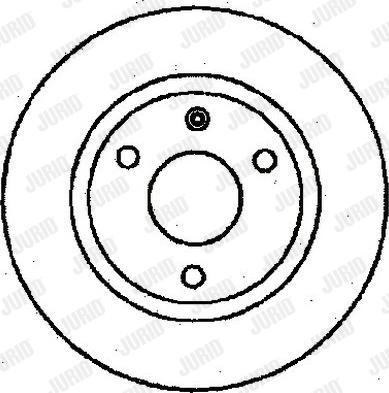 Jurid 561482J - Тормозной диск autospares.lv