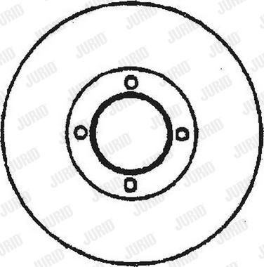 Jurid 561435J - Тормозной диск autospares.lv