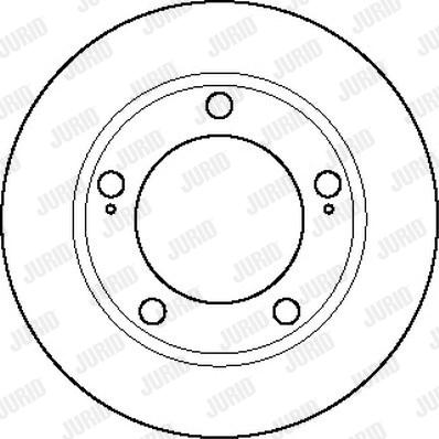 Jurid 561424J - Тормозной диск autospares.lv