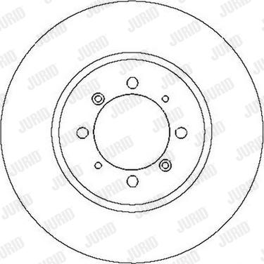 Jurid 561474J - Тормозной диск autospares.lv