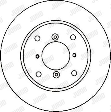 Jurid 561599J - Тормозной диск autospares.lv
