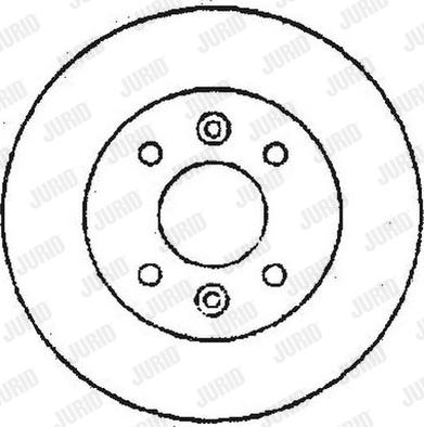 Jurid 561594J - Тормозной диск autospares.lv