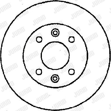 Jurid 561591J - Тормозной диск autospares.lv