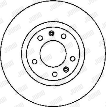 Jurid 561593J - Тормозной диск autospares.lv