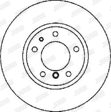 Jurid 561554JC - Тормозной диск autospares.lv