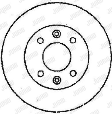 Jurid 561555J - Тормозной диск autospares.lv