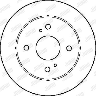 Jurid 561515J - Тормозной диск autospares.lv