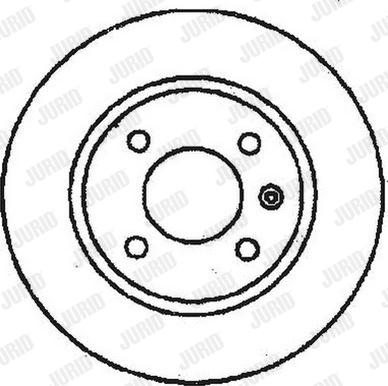 Jurid 561518J - Тормозной диск autospares.lv