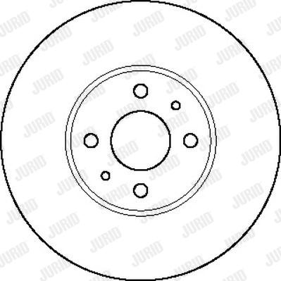 Jurid 561517J - Тормозной диск autospares.lv