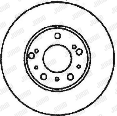 Jurid 561532J - Тормозной диск autospares.lv