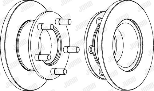 Jurid 561577J - Тормозной диск autospares.lv