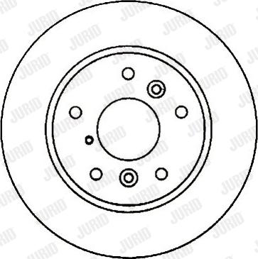 Jurid 561570J - Тормозной диск autospares.lv