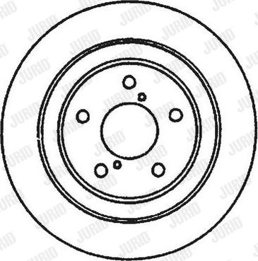 Jurid 561666J - Тормозной диск autospares.lv