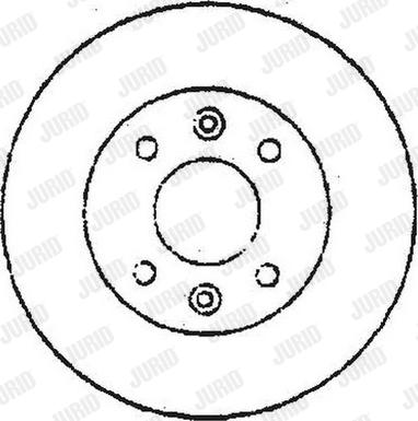 Jurid 561660J - Тормозной диск autospares.lv