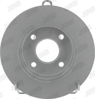 Jurid 561663JC-1 - Тормозной диск autospares.lv