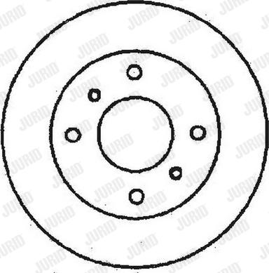 Jurid 561614J - Тормозной диск autospares.lv