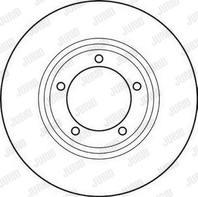 Jurid 561629J - Тормозной диск autospares.lv