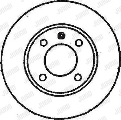 BOSCH 0986478543 - Тормозной диск autospares.lv