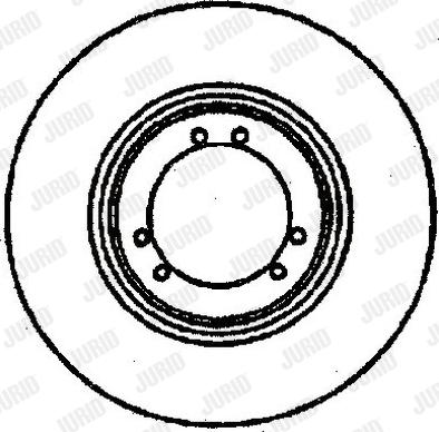 Jurid 561098J - Тормозной диск autospares.lv