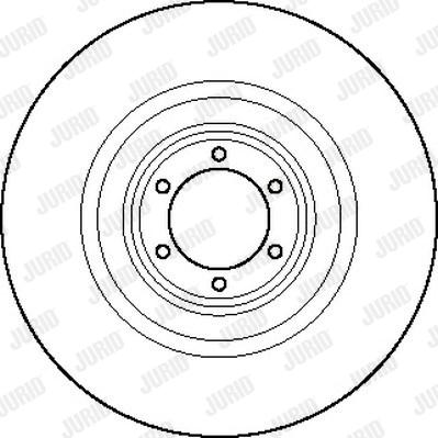 Jurid 561040J - Тормозной диск autospares.lv