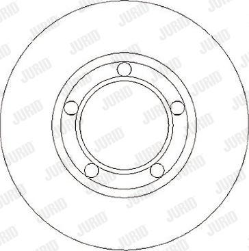 Jurid 561067J - Тормозной диск autospares.lv