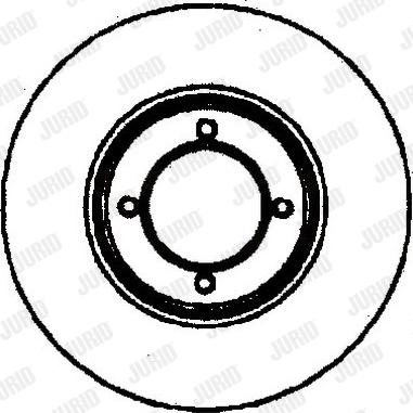 Jurid 561155J - Тормозной диск autospares.lv