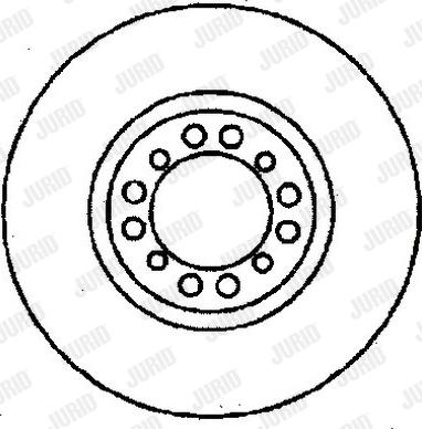 Jurid 561157J - Тормозной диск autospares.lv