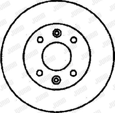 Jurid 561160J - Тормозной диск autospares.lv