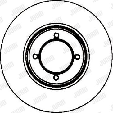 Jurid 561119J - Тормозной диск autospares.lv