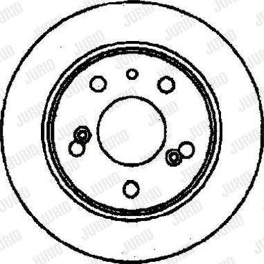 Jurid 561133J - Тормозной диск autospares.lv
