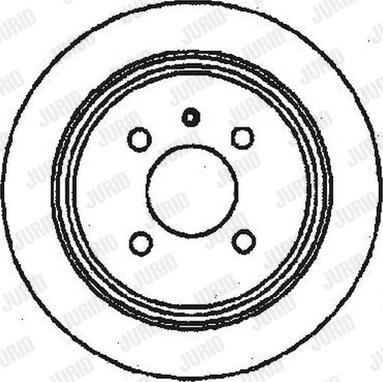 Jurid 561132J - Тормозной диск autospares.lv