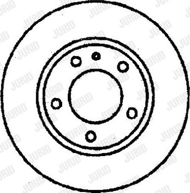 Jurid 561123J - Тормозной диск autospares.lv