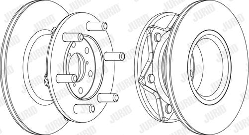 Jurid 561127J - Тормозной диск autospares.lv