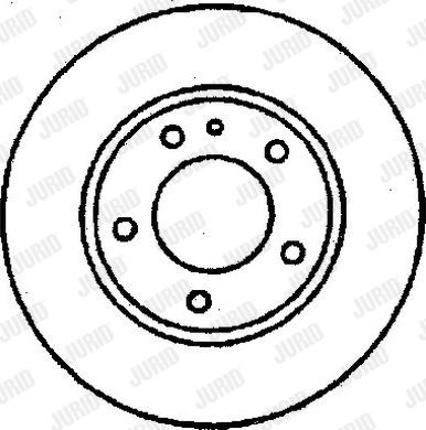 Jurid 561176J - Тормозной диск autospares.lv