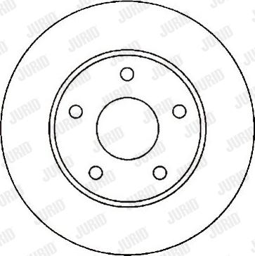 E.T.F. 19-3636 - Тормозной диск autospares.lv