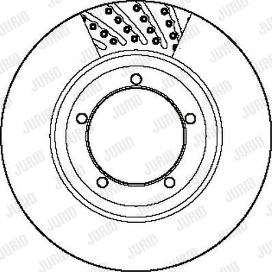 Jurid 561800J - Тормозной диск autospares.lv