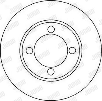 Jurid 561882J - Тормозной диск autospares.lv