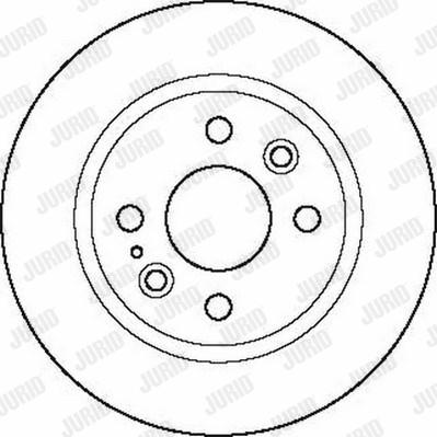 Jurid 561872J - Тормозной диск autospares.lv