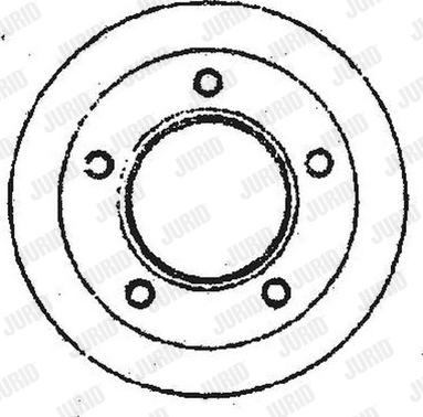 Jurid 561877J - Тормозной диск autospares.lv