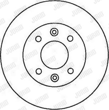 Jurid 561347J - Тормозной диск autospares.lv