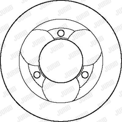 Jurid 561366J - Тормозной диск autospares.lv