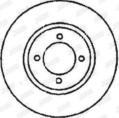 Jurid 561368J - Тормозной диск autospares.lv