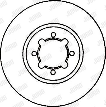 Japanparts DI-226 - Тормозной диск autospares.lv