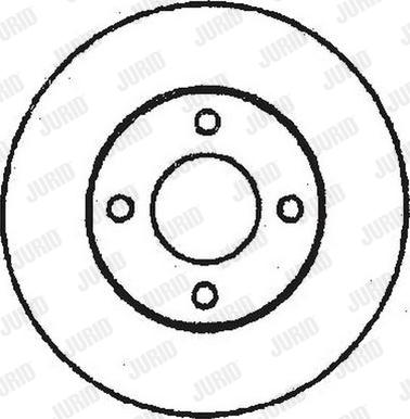 Jurid 561312JC - Тормозной диск autospares.lv