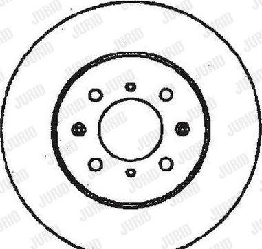 Jurid 561385J - Тормозной диск autospares.lv