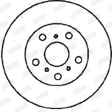 A.B.S. 16021 - Тормозной диск autospares.lv